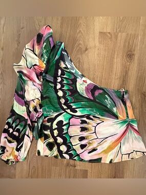 NWT, FARM Rio one shoulder top, medium